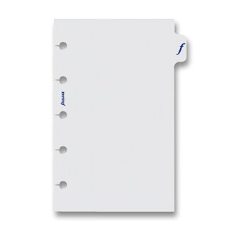 Obrázek produktu Transparentní list s výřezem - náplň mini diářů Filofax
