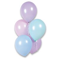 Nafukovací balónky pastelové