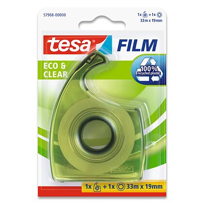 Obrázek produktu Tesa Film EcoClear - lepicí páska se zásobníkem - 19 mm ×  33 m