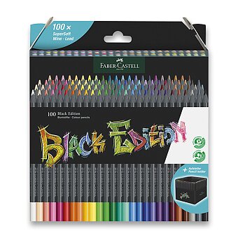 Obrázek produktu Pastelky Faber-Castell Black Edition - 100 barev