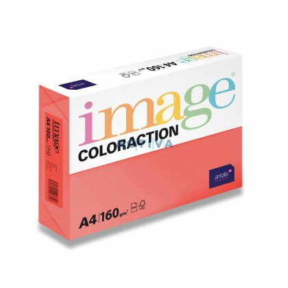 Obrázek produktu Image Coloraction - barevný papír - jahodově červená, 250 listů