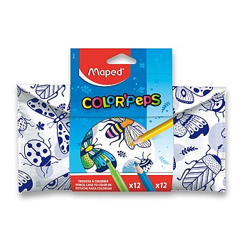 Obrázek produktu Pouzdro na psací potřeby Color’Peps Pencil Case - 24 ks