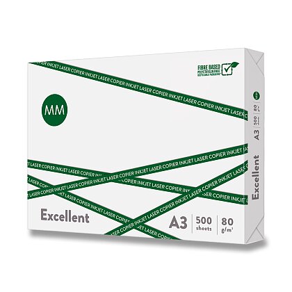 Obrázek produktu 360 Excellent - xerografický papír  - A3, 80 g, 500 listů