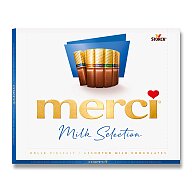 Merci - čokoládová bonboniéra - mliečna, 250 g