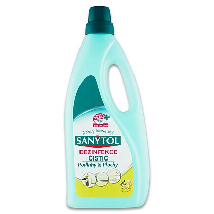 Obrázek produktu Sanytol - dezinfekční čistič podlahy - citron, 1 l
