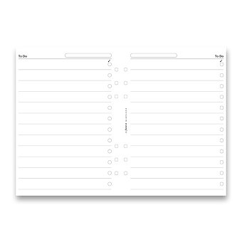 Obrázek produktu Seznam úkolů - náplň A5 k diářům Filofax