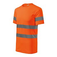 Tričko unisex HV Protect, velikost 3XL, fluorescenční oranžová