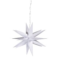 LED Hviezda - biela, 56 cm
