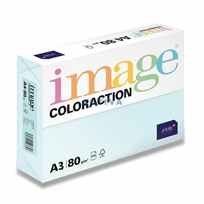 Obrázok produktu Image Coloraction - farebný papier - sýta modrá, A3, 80 g, 500 l., Lisbon 