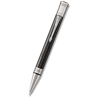 Obrázek produktu Parker Duofold Prestige Black Chevron - kuličková tužka