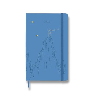 Diář Moleskine 2023 Le Petit Prince Mountain - tvrdé desky
