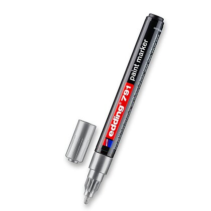Obrázok produktu Edding Paint Marker 791 - lakový popisovač - strieborný