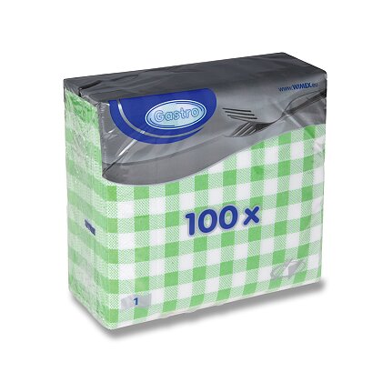 Obrázok produktu Gastro - obrúsky - zelené