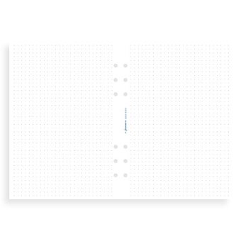 Obrázek produktu Tečkovaný papír - náplň A5 k diářům Filofax
