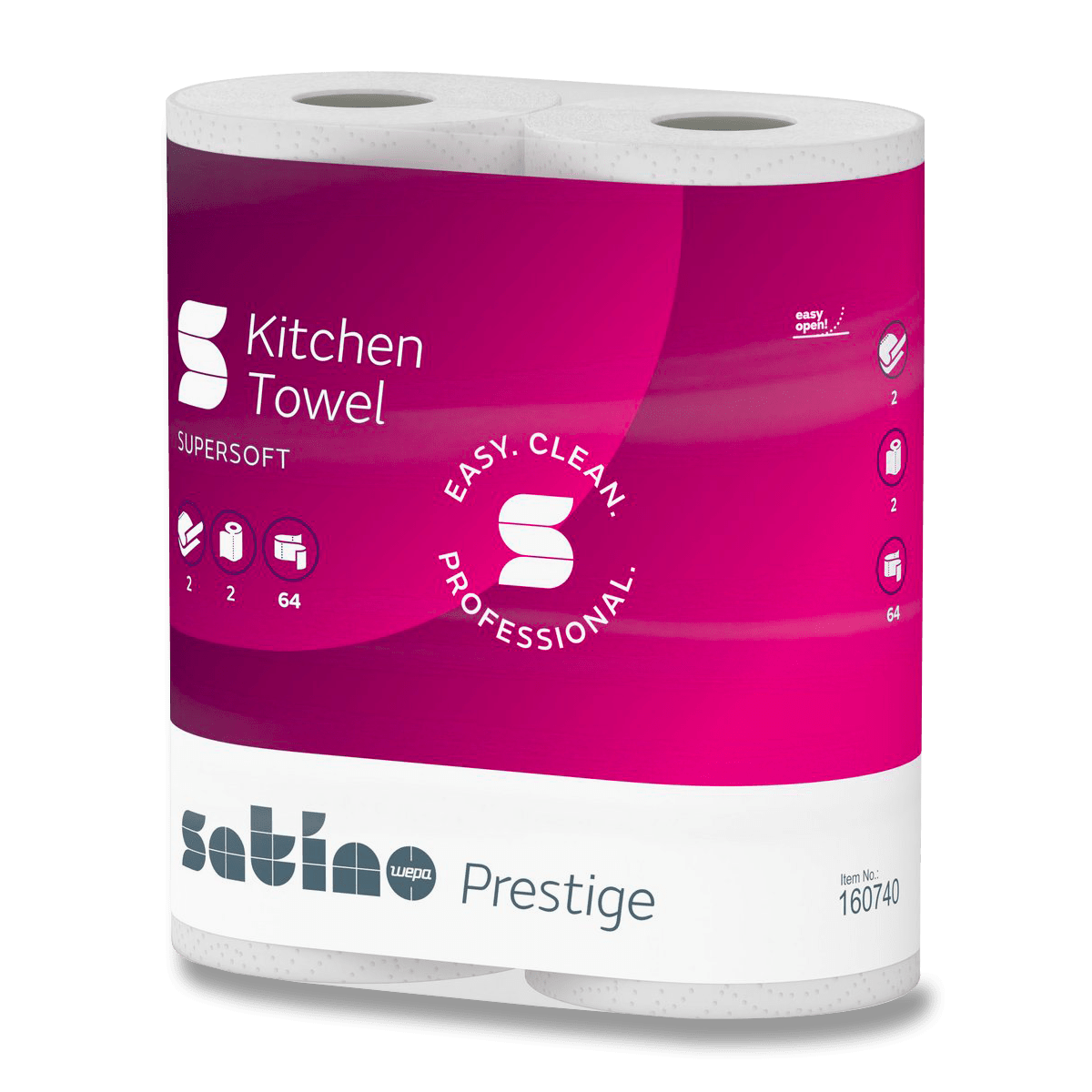 Wepa Prestige Supersoft - kuchyňské utěrky - 2vrstvé