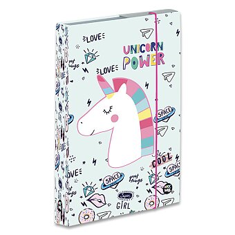 Obrázek produktu Box na sešity Unicorn Iconic - A4 JUMBO