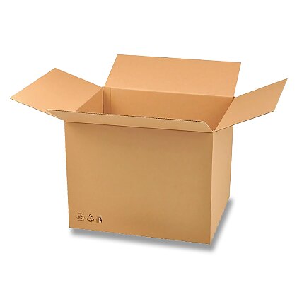 Obrázek produktu Kartonová klopová krabice - 500 × 400 × 400 mm, 1 ks