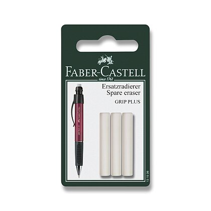 Obrázek produktu Faber-Castell Grip Plus - náhradní pryž - 3 ks, blistr