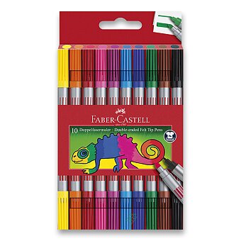 Obrázek produktu Dětské fixy Faber-Castell - 10 barev