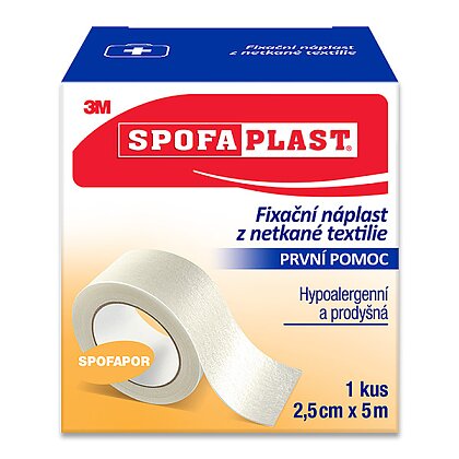 Obrázok produktu 3M Spofaplast - cievková fixačná náplasť - 25 mm x 5 m