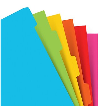 Obrázek produktu Rozřazovače, barevné - náplň osobních diářů Filofax