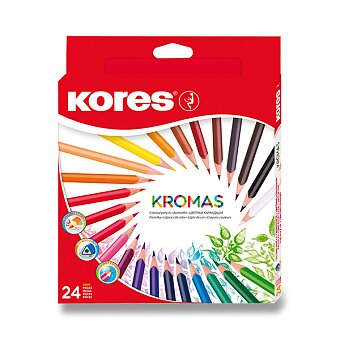Obrázek produktu Pastelky Kores Kromas - 24 barev