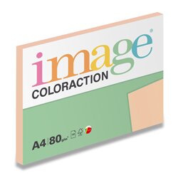 Levně Image Coloraction - barevný papír - meruňkový