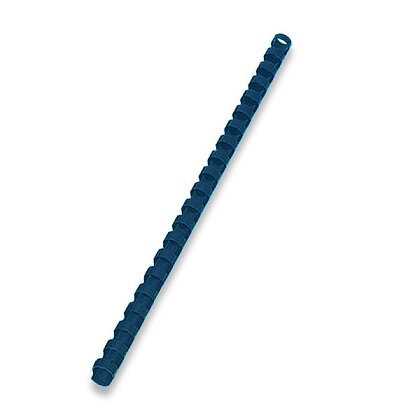 Obrázek produktu Plastový hřbet pro kroužkový vazač - průměr 12 mm, 100 ks, modrý