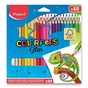 Obrázek produktu Pastelky Maped Color&#039;Peps - 48 barev