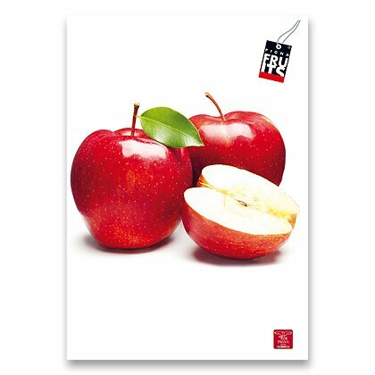 Obrázok produktu Pigna Fruits - kancelársky zošit - A4, linajkový, 40 listov