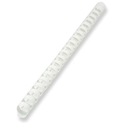 Obrázek produktu Plastový hřbet pro kroužkový vazač - průměr 16 mm, 100 ks, bílý