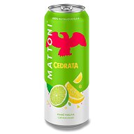 Mattoni cedrata - minerální voda - plech, cedrata, 0,5 l