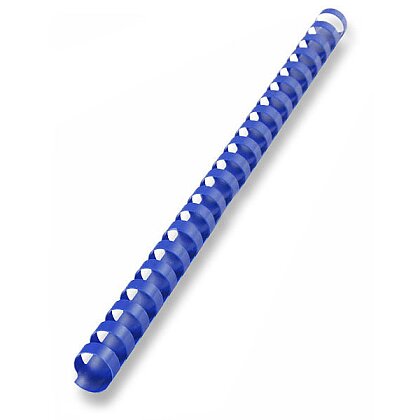 Obrázek produktu Plastový hřbet pro kroužkový vazač - průměr 16 mm, 100 ks, modrý