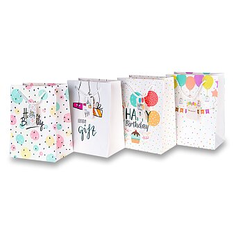 Obrázek produktu Dárková taška Happy Birthday - různé rozměry, mix motivů