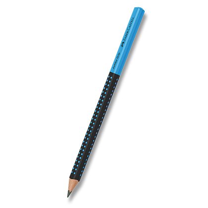 Obrázek produktu Faber-Castell Grip Jumbo Two Tone - grafitová tužka - černá/modrá