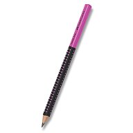 Faber-Castell Grip Jumbo Two Tone - grafitová ceruzka - čierna / ružová