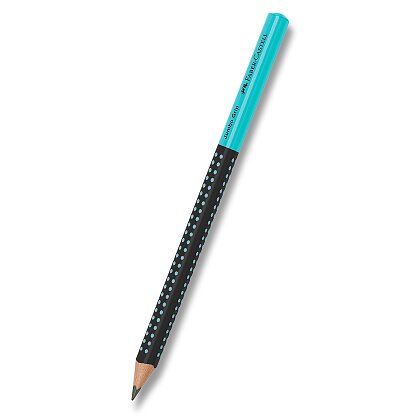 Obrázek produktu Faber-Castell Grip Jumbo Two Tone - grafitová tužka - černá/tyrkysová, tvrdost HB