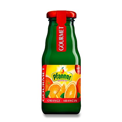 Obrázek produktu Pfanner Gourmet - ovocný džus - pomeranč 100%, 200 ml, 24 ks