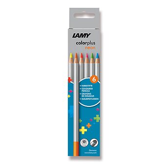 Obrázek produktu Pastelky Lamy colorplus neon - 6 barev