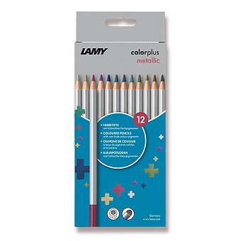 Obrázek produktu Lamy colorplus metallic - pastelky, 12 barev