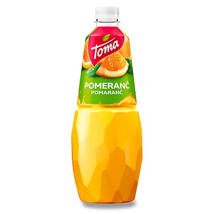 Obrázek produktu Toma - ovocný džus - Pomeranč 50%, 1 l