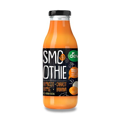 Obrázok produktu Deva - ovocné smoothie - marhuľa, mrkva, jablko, banán, 300 ml