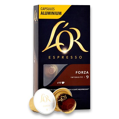 Obrázek produktu L'Or Forza Intenzita 9 - kapsle do kávovaru - 10 kapslí