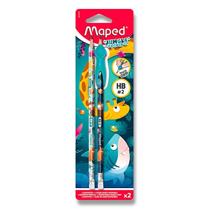 Product image Maped Jungle Fever - grafitová tužka - 2 ks, tvrdost HB