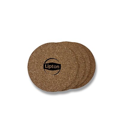 Obrázok produktu korkové podtácky, súprava 4 ks
