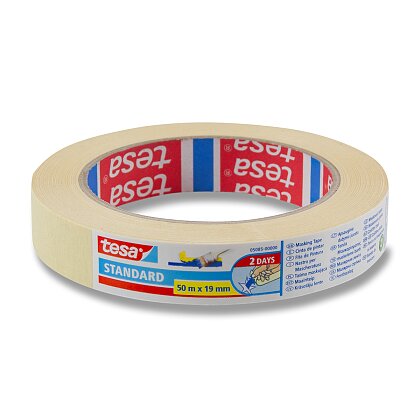 Obrázek produktu Tesa Masking Tape - lehce odstranitelná lepicí páska - 19 mm × 50 m