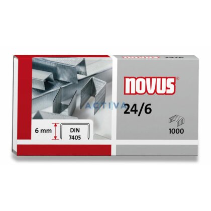 Obrázek produktu Novus 24/6 - drátky do sešívaček