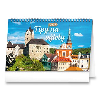 Obrázek produktu Tipy na výlety 2024 - stolní obrázkový kalendář