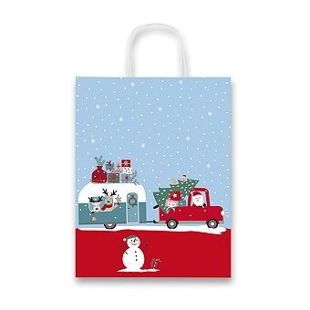 Obrázek produktu Dárková taška Christmas Caravan - různé rozměry