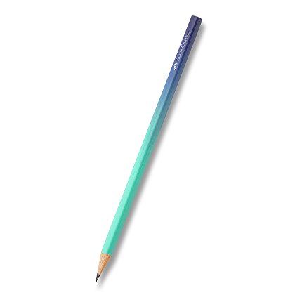 Obrázok produktu Faber-Castell Flow Edition - grafitová ceruzka - tvrdosť B, buzzing blue